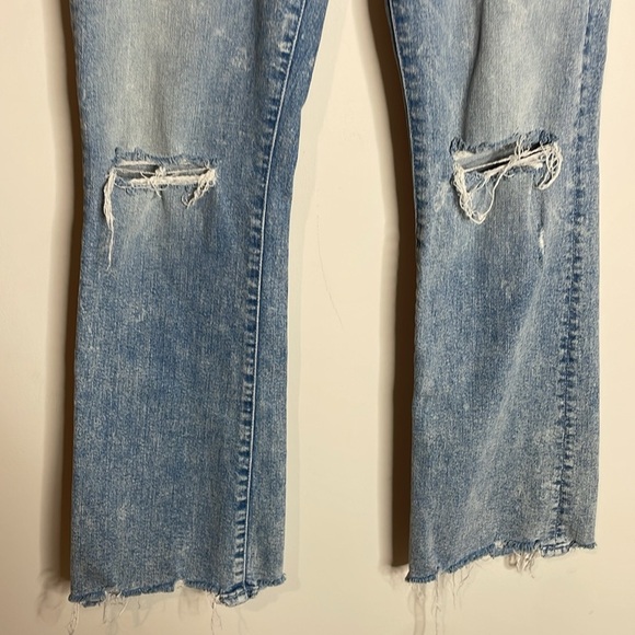 MOTHER | The Hustler Ankle Chew Jeans Size 27 Distressed Details - Picture 3 of 8